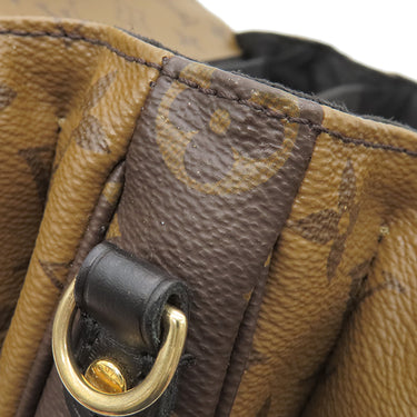 ルイヴィトン LOUIS VUITTON ポシェット メティス MM M44876 モノグラムリバース モノグラムキャンバス モノグラムリバースキャンバス 2WAYバッグ ゴールド金具 茶 ショルダー
