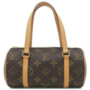 ルイヴィトン LOUIS VUITTON パピヨン 19 M51389 モノグラム モノグラムキャンバス ハンドバッグ ゴールド金具 茶