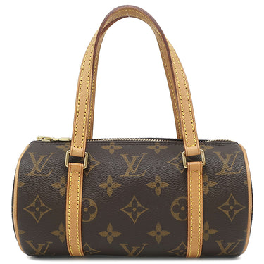 ルイヴィトン LOUIS VUITTON パピヨン 19 M51389 モノグラム モノグラムキャンバス ハンドバッグ ゴールド金具 茶