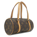 ルイヴィトン LOUIS VUITTON パピヨン 19 M51389 モノグラム モノグラムキャンバス ハンドバッグ ゴールド金具 茶