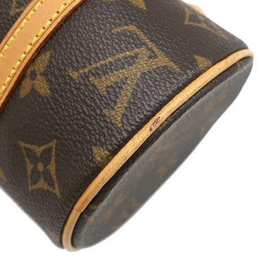 ルイヴィトン LOUIS VUITTON パピヨン 19 M51389 モノグラム モノグラムキャンバス ハンドバッグ ゴールド金具 茶