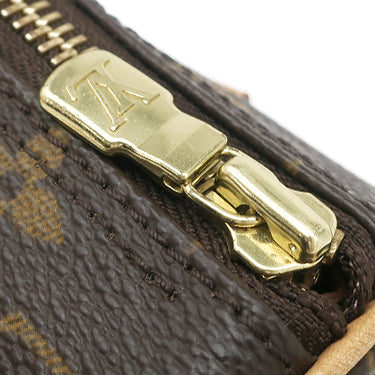 ルイヴィトン LOUIS VUITTON パピヨン 19 M51389 モノグラム モノグラムキャンバス ハンドバッグ ゴールド金具 茶