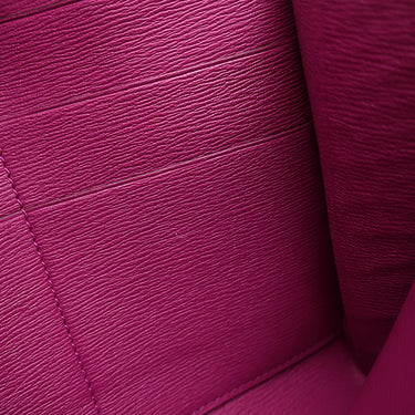 エルメス HERMES クリック16 ローズシェヘラザード アリゲーター ショルダーバッグ シルバー金具 クロコ