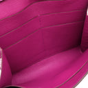 エルメス HERMES クリック16 ローズシェヘラザード アリゲーター ショルダーバッグ シルバー金具 クロコ