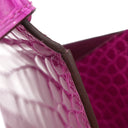 エルメス HERMES クリック16 ローズシェヘラザード アリゲーター ショルダーバッグ シルバー金具 クロコ