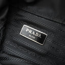 プラダ PRADA ドローストリング ショルダーバッグ NERO ナイロン ショルダーバッグ シルバー金具 黒 三角ロゴ