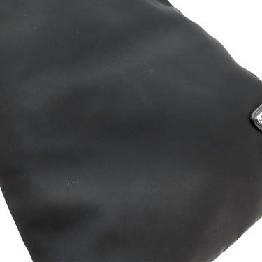 プラダ PRADA ドローストリング ショルダーバッグ NERO ナイロン ショルダーバッグ シルバー金具 黒 三角ロゴ