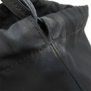 プラダ PRADA ドローストリング ショルダーバッグ NERO ナイロン ショルダーバッグ シルバー金具 黒 三角ロゴ