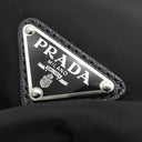 プラダ PRADA ドローストリング ショルダーバッグ NERO ナイロン ショルダーバッグ シルバー金具 黒 三角ロゴ