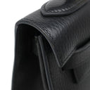 エルメス HERMES ケリー28 外縫い ブラック アルデンヌ 2WAYバッグ ゴールド金具 黒 ショルダー