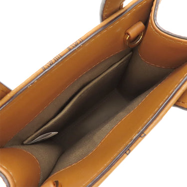 エムシーエム MCM ミニ Aren トート MMTAAKC02CO001 コニャック ナッパ―レザートリム 2WAYバッグ ゴールド金具 茶 ハンドバッグ ショルダー