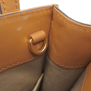 エムシーエム MCM ミニ Aren トート MMTAAKC02CO001 コニャック ナッパ―レザートリム 2WAYバッグ ゴールド金具 茶 ハンドバッグ ショルダー