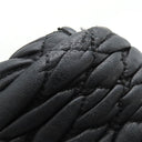 ミュウミュウ MIU MIU マテラッセ クリスタル バッグ ブラック レザー 2WAYバッグ シルバー金具 黒 チェーンストラップ ショルダー