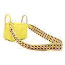 エルメス HERMES リンディ ミニ 20 マキシカドリーユ ライム トリヨンクレマンス ショルダーバッグ シルバー金具 黄色