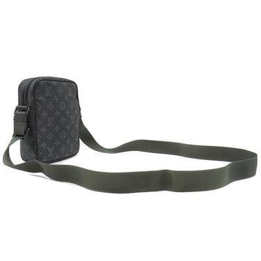 ルイヴィトン LOUIS VUITTON ヴィヴィエンヌ ダヌーブ PM M43677 ブラック モノグラムエクリプスキャンバス ショルダーバッグ マットブラック金具 黒 緑 メタリックカーキ金具
