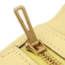 エルメス HERMES ベアンスフレ ジョーヌプッサン ヴォーエプソン 長財布 ゴールド金具 黄色 二つ折り財布