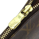 ルイヴィトン LOUIS VUITTON ポシェット アクセソワール M51980 モノグラム モノグラムキャンバス アクセサリーポーチ ゴールド金具 茶 ポーチ ハンドバッグ