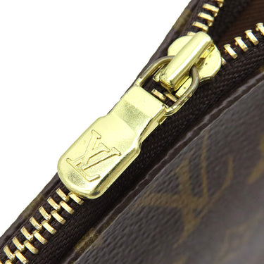 ルイヴィトン LOUIS VUITTON ポシェット アクセソワール M51980 モノグラム モノグラムキャンバス アクセサリーポーチ ゴールド金具 茶 ポーチ ハンドバッグ