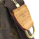 ルイヴィトン LOUIS VUITTON ポシェット アクセソワール M51980 モノグラム モノグラムキャンバス アクセサリーポーチ ゴールド金具 茶 ポーチ ハンドバッグ