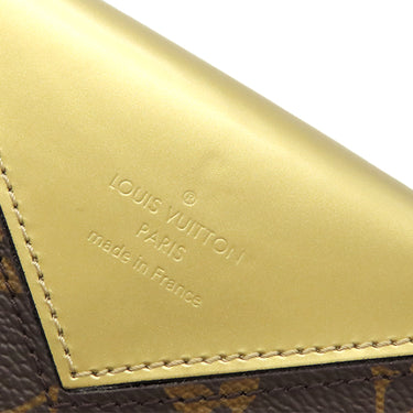 ルイヴィトン LOUIS VUITTON エテュイカルト アルセーヌ GI0781 モノグラム×ゴールド モノグラムキャンバス レザー 小物 ゴールド金具 茶 金 ヴィヴィエンヌ トランプケース