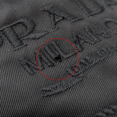 プラダ PRADA ベースボール 2HC179 ブラック ナイロン 14039 キャップ 帽子 黒