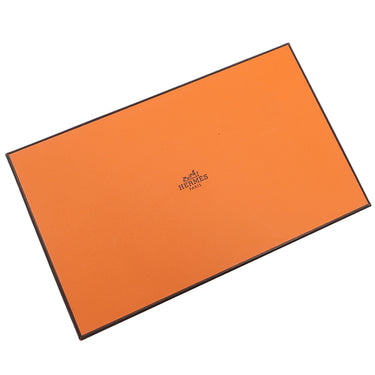 エルメス HERMES ベアンスフレ コルヴェール×ブルーアトール ヴォーエプソン タデラクト 長財布 シルバー金具 青色 二つ折り財布 バイカラー