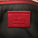 グッチ GUCCI ソーホー フリンジ 354358 レッド×ゴールド レザー コインケース ゴールド金具 赤 キーフック付き