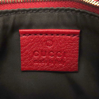 グッチ GUCCI ソーホー フリンジ 354358 レッド×ゴールド レザー コインケース ゴールド金具 赤 キーフック付き