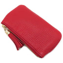 グッチ GUCCI ソーホー フリンジ 354358 レッド×ゴールド レザー コインケース ゴールド金具 赤 キーフック付き