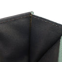 フェンディ FENDI バゲット マイクロ トライフォールド グリーン系 レザー 三つ折り財布 ゴールド金具