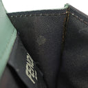 フェンディ FENDI バゲット マイクロ トライフォールド グリーン系 レザー 三つ折り財布 ゴールド金具
