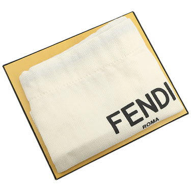 フェンディ FENDI バゲット マイクロ トライフォールド グリーン系 レザー 三つ折り財布 ゴールド金具