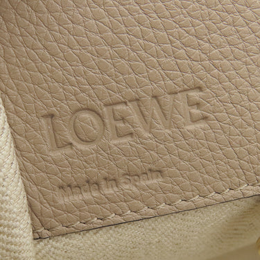 ロエベ LOEWE ハンモックバッグ スモール サンド ソフトカーフスキン 2WAYバッグ ゴールド金具 グレージュ ハンドバッグ ショルダーバッグ