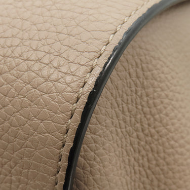 ロエベ LOEWE ハンモックバッグ スモール サンド ソフトカーフスキン 2WAYバッグ ゴールド金具 グレージュ ハンドバッグ ショルダーバッグ