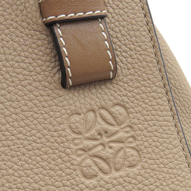ロエベ LOEWE ハンモックバッグ スモール サンド ソフトカーフスキン 2WAYバッグ ゴールド金具 グレージュ ハンドバッグ ショルダーバッグ