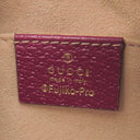 グッチ GUCCI ドラえもんコラボ ミニバッグ 647784 ブラウン×レッド GGスプリームキャンバス ショルダーバッグ ゴールド金具 茶 赤