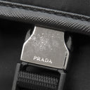 プラダ PRADA 三角ロゴ ショルダ― NERO ナイロン ショルダーバッグ シルバー金具 黒 斜め掛け