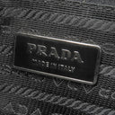 プラダ PRADA 三角ロゴ ショルダ― NERO ナイロン ショルダーバッグ シルバー金具 黒 斜め掛け