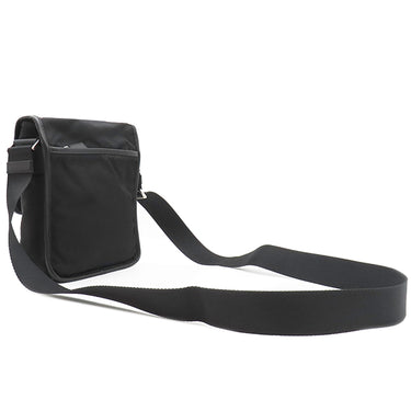 プラダ PRADA 三角ロゴ ショルダ― NERO ナイロン ショルダーバッグ シルバー金具 黒 斜め掛け