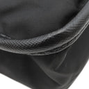 プラダ PRADA 三角ロゴ ショルダ― NERO ナイロン ショルダーバッグ シルバー金具 黒 斜め掛け