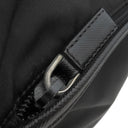 プラダ PRADA 三角ロゴ ショルダ― NERO ナイロン ショルダーバッグ シルバー金具 黒 斜め掛け