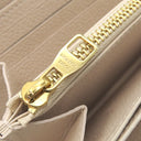 ルイヴィトン LOUIS VUITTON LV グラディエント ジッピーウォレット M82206 サフラン×ホワイト モノグラムアンプラント 長財布 ゴールド金具 ラウンドファスナー グラデーション