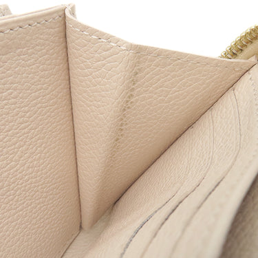 ルイヴィトン LOUIS VUITTON LV グラディエント ジッピーウォレット M82206 サフラン×ホワイト モノグラムアンプラント 長財布 ゴールド金具 ラウンドファスナー グラデーション