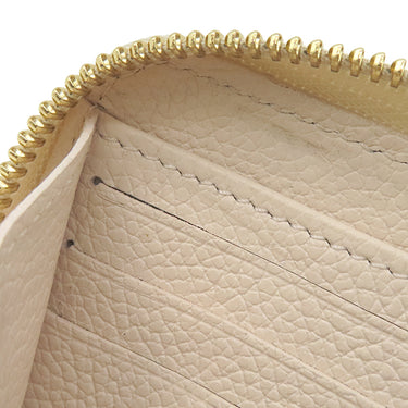 ルイヴィトン LOUIS VUITTON LV グラディエント ジッピーウォレット M82206 サフラン×ホワイト モノグラムアンプラント 長財布 ゴールド金具 ラウンドファスナー グラデーション