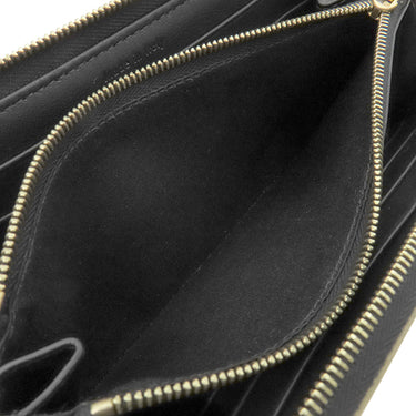 セリーヌ CELINE アルファベット ラウンドジップ 105003A5P35LG ライトゴールド カーフ 長財布 ゴールド金具 金 ホリデー限定 クリスマスカプセルコレクション