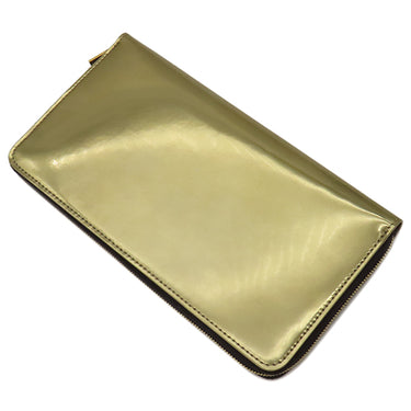 セリーヌ CELINE アルファベット ラウンドジップ 105003A5P35LG ライトゴールド カーフ 長財布 ゴールド金具 金 ホリデー限定 クリスマスカプセルコレクション