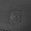 ロエベ LOEWE アナグラム ブラック レザー 二つ折り財布 黒 カード入れ 札入れ