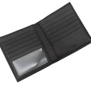 ロエベ LOEWE アナグラム ブラック レザー 二つ折り財布 黒 カード入れ 札入れ