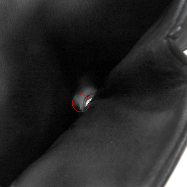 ロエベ LOEWE アナグラム ブラック レザー 二つ折り財布 黒 カード入れ 札入れ