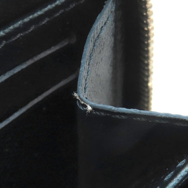 ルイヴィトン LOUIS VUITTON ムーノグラム ジッピー コインパース M81860 スティールブルー カーフレザー コインケース シルバー金具